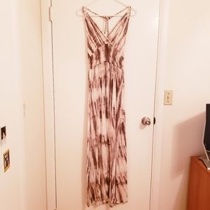 Felicity & CoCo Maxi Dress Brown, size S